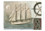 Voilier I Affiches par Norman Wyatt Jr.