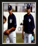 Alex Rodriguez and Derek Jeter - 2004 Spring Training ©Photofile Framed Photographic Print