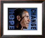Barack Obama: Hope, Change Posters