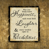 Happiness, Laughter, Possibility Posters par Jennifer Pugh