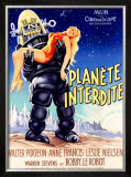 Planete Interdite Framed Giclee Print by Roger Soubie