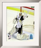 Marc-Andre Fleury Game 7 of the 2008-09 NHL Stanley Cup Finals Framed Photographic Print