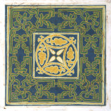 Antiqued Cloisonne V Poster by Chariklia Zarris