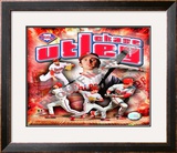 Chase Utley 2008 Framed Photographic Print
