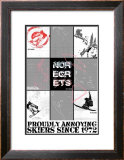 No Regrets: Snow Boarder Prints