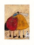 Hugs on the Way Home Kunst af Sam Toft Hugs on the Way Home Kunst af Sam Toft