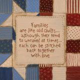 Family Quilts Posters by Karen Tribett