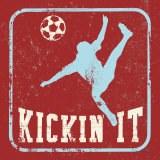 Kickin It Poster par Peter Horjus
