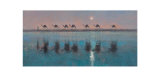 Jade Sea Reflections Lámina por Jonathan Sanders Jade Sea Reflections Lámina por Jonathan Sanders