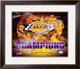 2008-09 Los Angeles Lakers NBA Finals Champions Framed Photographic Print