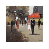 Cafe de la Paix, Paris Plakater af Jon Barker