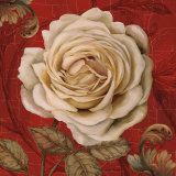 Red Bourgeoisie II Print by Lisa Audit