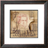Tribute to Beethoven Poster by Marie Louise Oudkerk