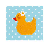 Daisy Duck Affiches par Catherine Colebrook