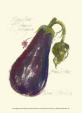 Eggplant Solanum Melongena Posters by Elissa Della-piana