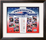 Patriots Undefeated Framed Photographic Print