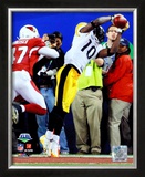 Santonio Holmes  - Super Bowl XLIII Framed Photographic Print