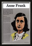 Heroes of the 20th Century - Anne Frank Poster