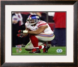 Michael Strahan - Super Bowl XLII Framed Photographic Print