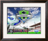 Seattle Sounders 2008  Logo Framed Photographic Print