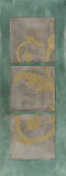 Triptyque textural Poster par Jennifer Goldberger