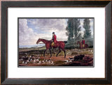 Horse Fox Hunt II Poster by Timothy Blossom