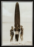 Tom with Kalahuewehe, 1937 Posters by Tom Blake
