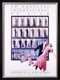 38th Cannes International Film Festival Framed Giclee Print