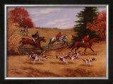 Over We Go Framed Giclee Print by Susan Sponenberg