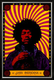 Jimi Hendrix - Psychedelic Prints
