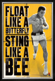 Muhammad Ali - Float like a Butterfly Posters