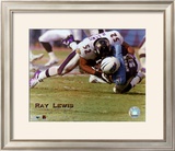 Ray Lewis - 2000 Defensive Player of the Year - ©Photofile Framed Photographic Print