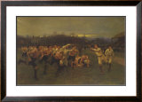 The Rugby Match Prints by Wollen 