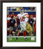 Eli Manning - Super Bowl XLII Framed Photographic Print