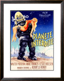 Planete Interdite Framed Giclee Print by Roger Soubie