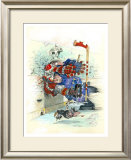 The Check Framed Giclee Print by Gary Patterson