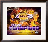 2008-09 Los Angeles Lakers NBA Finals Champions Framed Photographic Print