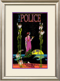 The Police in Concert, Commonwealth Stadium, Edmonton, Alberta Posters by Bob Masse