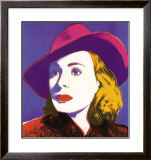 Ingrid with Hat Posters by Andy Warhol