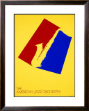American Jazz Orchestra Concert, c.1980 Framed Giclee Print by Per Arnoldi