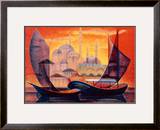 Istanbul Art by Louis Toffoli