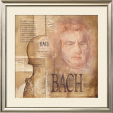 Tribute to Bach Posters by Marie Louise Oudkerk