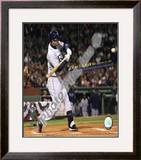 Evan Longoria Most Postseason Home Runs by a Rookie 2008 ALCS Game 4 Framed Photographic Print