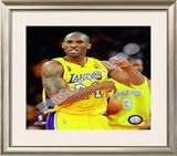 Kobe Bryant Game One of the 2009 NBA Finals Framed Photographic Print