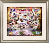 New York Giants- Super Bowl XLII Framed Photographic Print