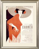 Carmen World Cinema Framed Giclee Print