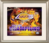 2008-09 Los Angeles Lakers NBA Finals Champions Framed Photographic Print