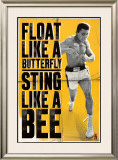 Muhammad Ali - Float like a Butterfly Poster