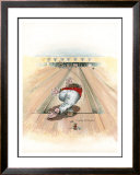 Curve Ball Framed Giclee Print by Gary Patterson