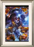Star Wars - Saga Collage Print